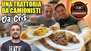 MANGIAMO IN UNA TRATTORIA DA CAMIONISTI a Fossato di Vico  Ristorante Cris [upl. by Colfin]