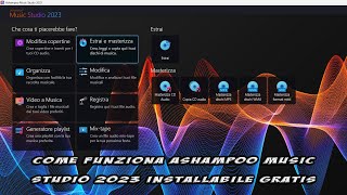 Come funziona Ashampoo Music Studio 2023 installabile gratuitamente [upl. by Geoffrey]