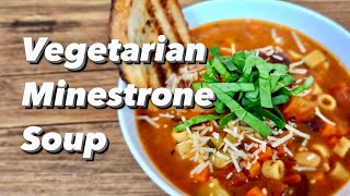 Vegetarian Minestrone Soup [upl. by Hillier]