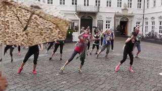 Kangatraining Flashmob Bozen 1162016 Rather Be [upl. by Jarrett]