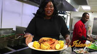 islandlife An Island Seafood Platter with Wraps and Sides  Island Gumbo short cookingchannel [upl. by Nowell]