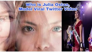 Julia Gwynyth Ostan Leaked Video Scandal goes Viral on Twitter [upl. by Nemracledairam63]