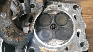 1983 Honda Magna 750 V45 Engine Noise Diagnosis and Repair Head Replacement [upl. by Ling]