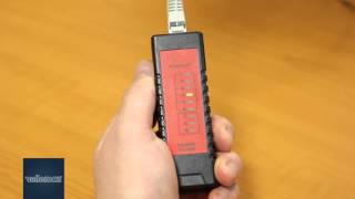 VTLAN6  NETWORK CABLE LAN TESTER [upl. by Nahttam486]