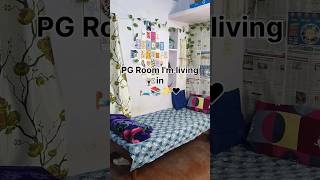 Pg Room Transformation✨❤hostellife ytshorts roomdecor viralvideos [upl. by Ydnelg]