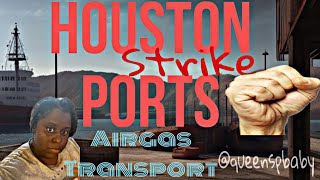 Houston strike portsAirgas transport hazmattrucker [upl. by Hezekiah]