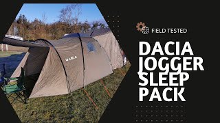 Field Tested 2024 Dacia Jogger Hybrid Sleep Pack and Tent [upl. by Nnylatsyrk]