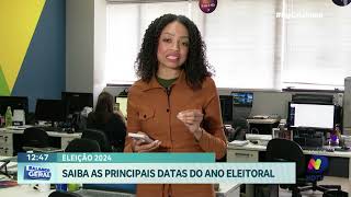 Eleições 2024 fique por dentro do Calendário Eleitoral e suas etapas [upl. by Follansbee]