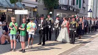 Festumzug Schützenfest Attendorn 2022 Sonntag [upl. by Jaclin]