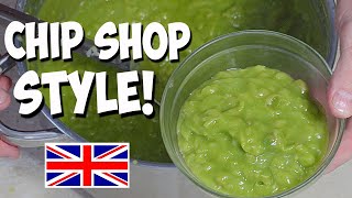 Mushy Peas British Classic CHIP SHOP STYLE HOW TO COOK Traditional Mushy Peas with Marrowfat peas [upl. by Doll812]