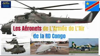 Les Aéronefs de L’Armée de l’Air de la RDC [upl. by Yaj410]