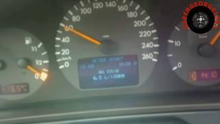 MercedesBenz E270 CDI W210 Acceleration [upl. by Reivax]