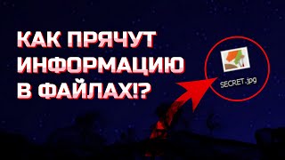 Что такое СТЕГАНОГРАФИЯ  Как извлечь СКРЫТУЮ информацию из файла [upl. by Range]