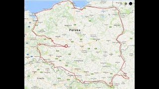 Motocyklem WSK 125  dookoła Polski 2017 around Poland [upl. by Petey504]