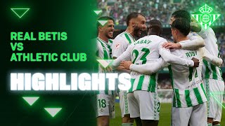 Resumen del partido Real Betis  Athletic Bilbao  HIGHLIGHTS  Real BETIS Balompié [upl. by Jarnagin172]