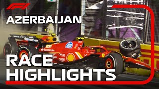 Race Highlights  2024 Azerbaijan Grand Prix [upl. by Trev]