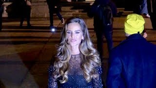 Izabel Goulart attending 2019 Valentino Haute Couture show in Paris [upl. by Tildi835]