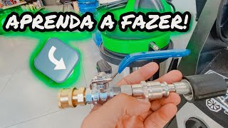 KIT DE ENGATE RÁPIDO PARA LAVADORA DE ALTA PRESSÃO COLOQUEI NA MINHA IPC NOVA E MOSTREI O USO🫡💚 [upl. by Terryl]