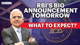 RBIs Monetary Policy Announcement Tomorrow Will Repo Rate Remain Unchanged I RBI MPC Meet [upl. by Bennink]