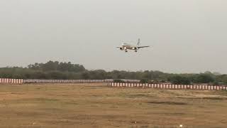 Etihad landing in Ahmedabad airport [upl. by Lyndell]