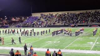 Massillon Tiger Swing Band week 14 halftime show 2022 [upl. by Maurilia]