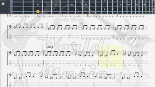 Gallagher Rory Philby BASS GUITAR TAB [upl. by Aremat]