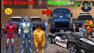 Rope Hero Wants to become A Police Man in Rope Hero Vice Town Gta V  Rope Hero Game  Gamer Blasty [upl. by Ariaic253]