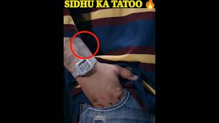 SIDHU MOOSE WALA ka tatoo 🔥 [upl. by Sheaff]