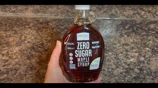 Best Zero Sugar Maple Syrup Wholesome Yum Review  Honest Thoughts ad healthyfoods nosugar fyp [upl. by Eurydice384]