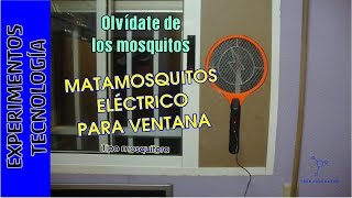 Trampa antimosquitos para ventana [upl. by Etram646]