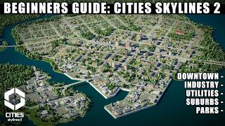 The Ultimate Beginners Guide to Starting a Realistic City in Cities Skylines 2 [upl. by Nylear]