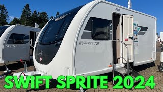 NEW Swift Sprite Caravan Range 2024 Entry Level Caravanning [upl. by Mossolb469]