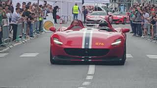 MILLE MIGLIA 2024 TRIBUTO FERRARI DESENZANO 1 [upl. by Margot860]