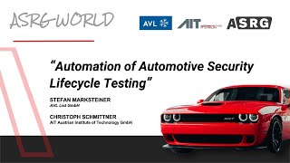 Automation of Automotive Security Lifecycle Testing [upl. by Leviram]