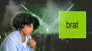 My first CHARLI XCX album  BRAT Reaction [upl. by Rehpotsirahc]