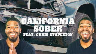 Post Malone  California Sober Lyric Video ft Chris Stapleton  REACTION [upl. by Krysta858]