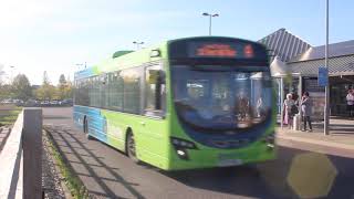 Saturday Afternoon Buses at Trumpington Park amp Ride [upl. by Kaile]