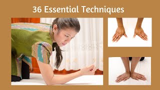 36 Essential Thai Massage Techniques [upl. by Nerrol]