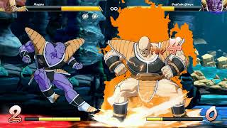 Nappa VS Captain Ginyu DBZ [upl. by Ahseuqram581]