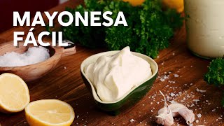 Receta Mayonesa casera keto [upl. by Enileve437]