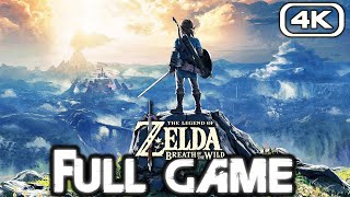 ZELDA BREATH OF THE WILD Gameplay Walkthrough FULL GAME 4K ULTRA HD No Commentary [upl. by Kay]