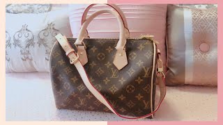 LOUIS VUITTON SPEEDY B 25 I Received A Fake Speedy  UPDATE REVIEW [upl. by Aillimac]