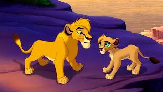 Simba y Nala  encuentro nala y simba español  Simba y Nala La Búsqueda de la Gran Cascada [upl. by Jorey]