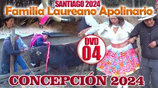 ▶Santiago 2024 de la 𝗙𝗮𝗺𝗶𝗹𝗶𝗮 𝗟𝗮𝘂𝗿𝗲𝗮𝗻𝗼 𝗔𝗽𝗼𝗹𝗶𝗻𝗮𝗿𝗶𝗼  Concepción  DVD 04 [upl. by Thompson]