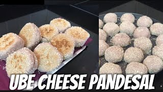 UBE CHEESE PANDESAL RECIPE WITHOUT FOOD COLOR [upl. by Reivilo]