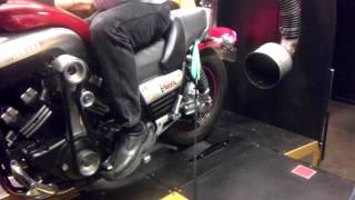 Supercharged Yamaha VMax 140 ftlbs torque [upl. by Columbus]