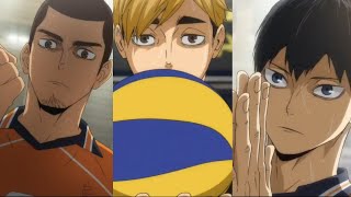 Service Ace  Haikyu Season 4 Best ServesServers  HAIKYUU [upl. by Patman]