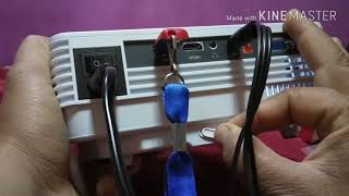 How to setup Mini LED Projector [upl. by Nospmas]