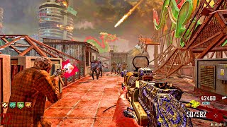 DIE RISE  ZOMBIES GAMEPLAY  BLACK OPS 2 [upl. by Eemak]