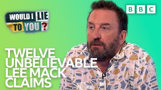 12 Unbelievable Lee Mack Claims  Best of Would I Lie to You  Would I Lie to You [upl. by Esiuolyram]